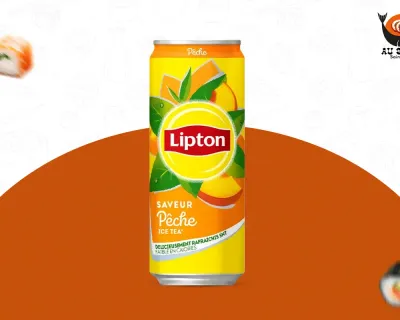 Ice tea pêche